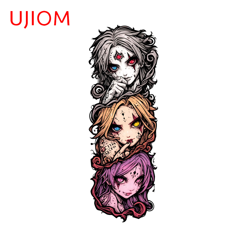 Baby Nursery Murals - UJIOM Attractive Anime Girls Wall Sticker