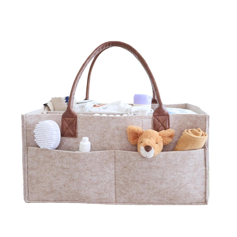 Baby Nursery Shelves - Baby Felt Storage Nursery Organizer Basket