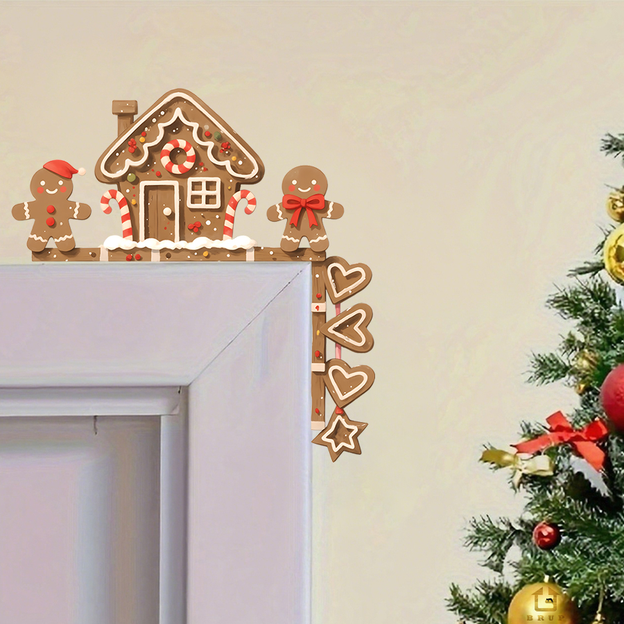 Baby Nursery Furniture - Gingerbread House & Man Christmas Wall