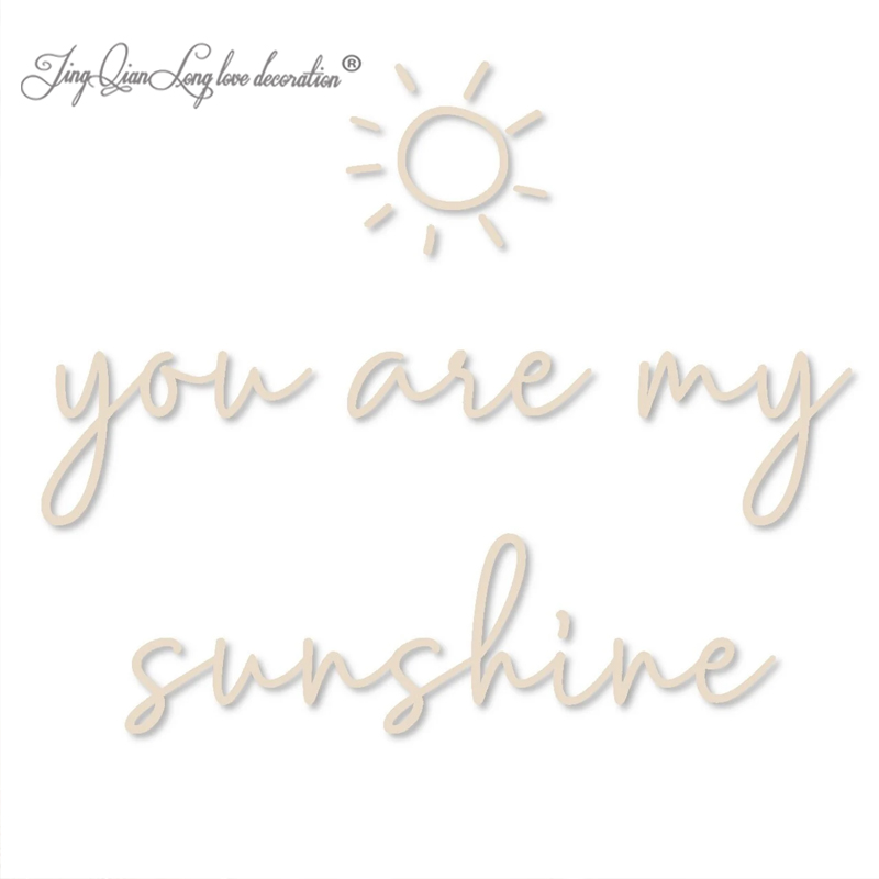 Baby Nursery You Are My Sunshine - Custom You are my sunshine wall