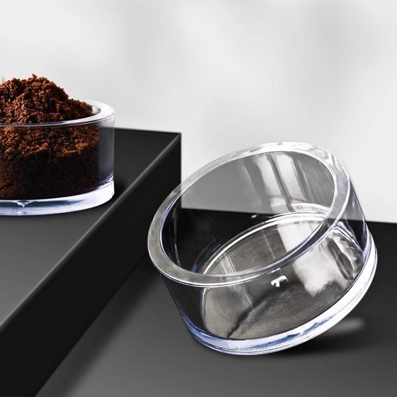 Storage Basket Fabric - 1pc Transparent Coffee Observation Powder Bowl