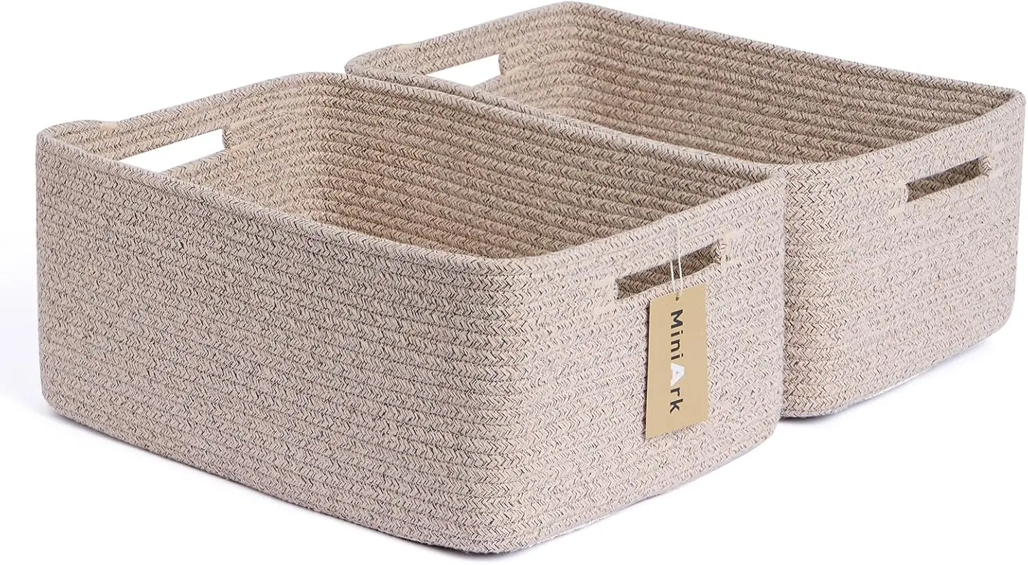 Baby Nursery Shelves - Large Storage Baskets for Shelves, Closet