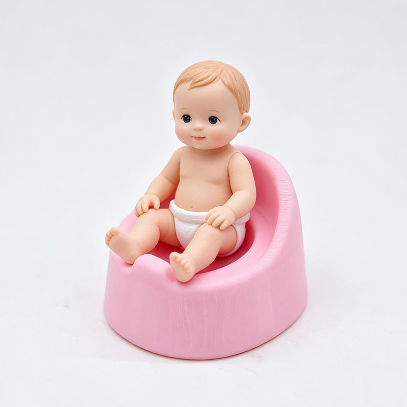 Baby Nursery Layout - Mini Doll Potty Chair,Realistic Baby Toilet