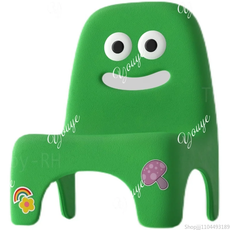 Baby Nursery Green - A49 Cute Green Kids Toy Stool