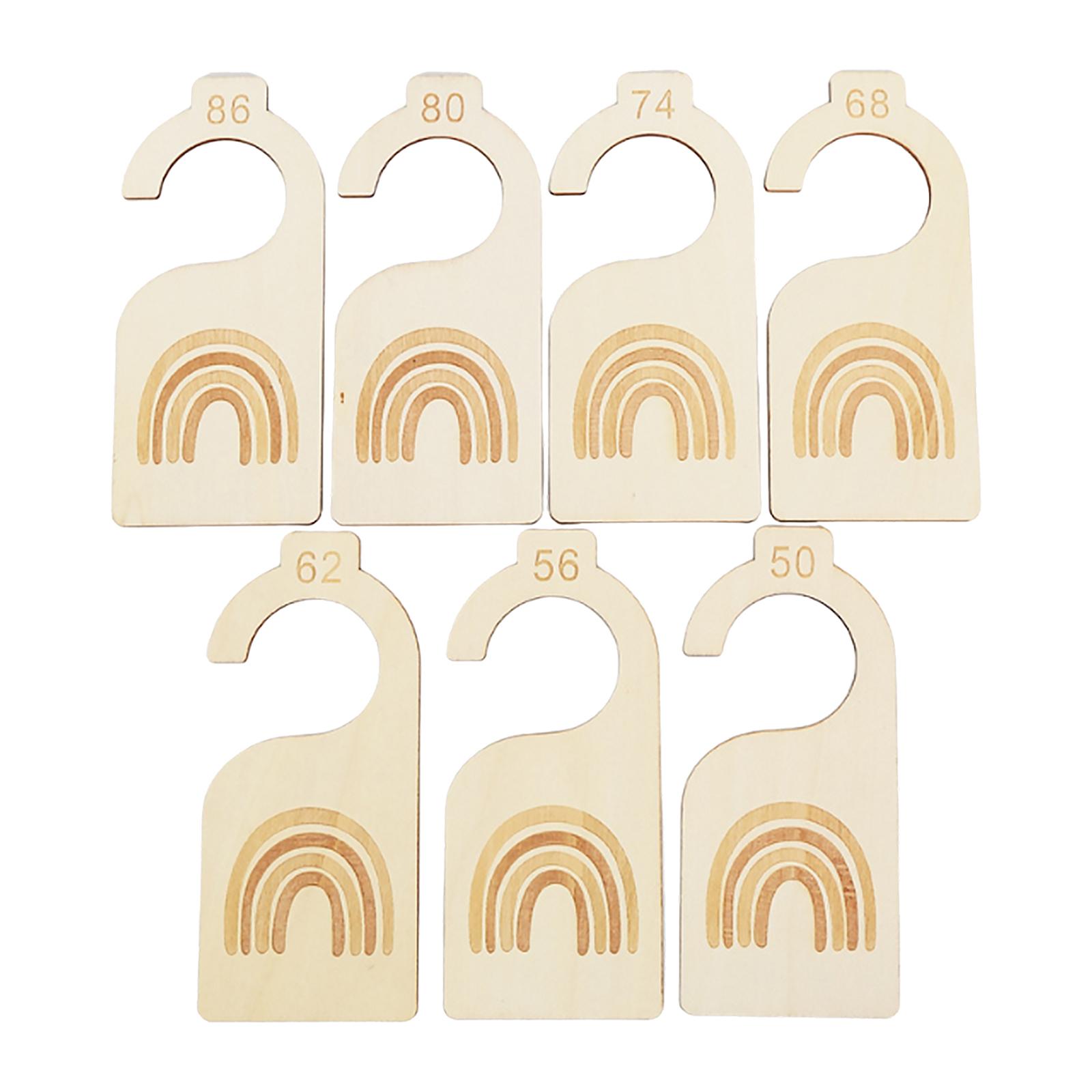 Baby Nursery Wardrobe - 7x Nursery Hanger Organizers Nursery Closet