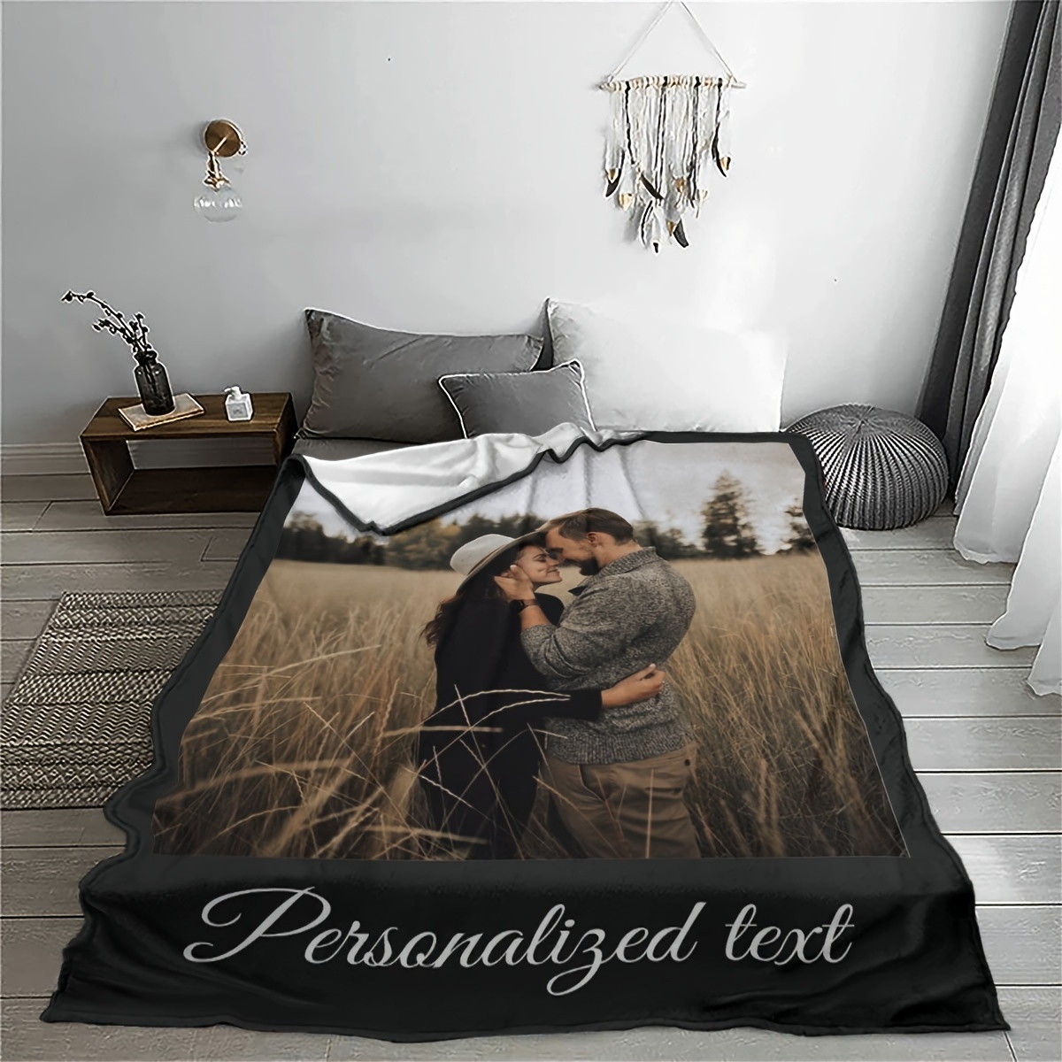 Baby Nursery Colors - Personalized Blanket for Kids, Baby -