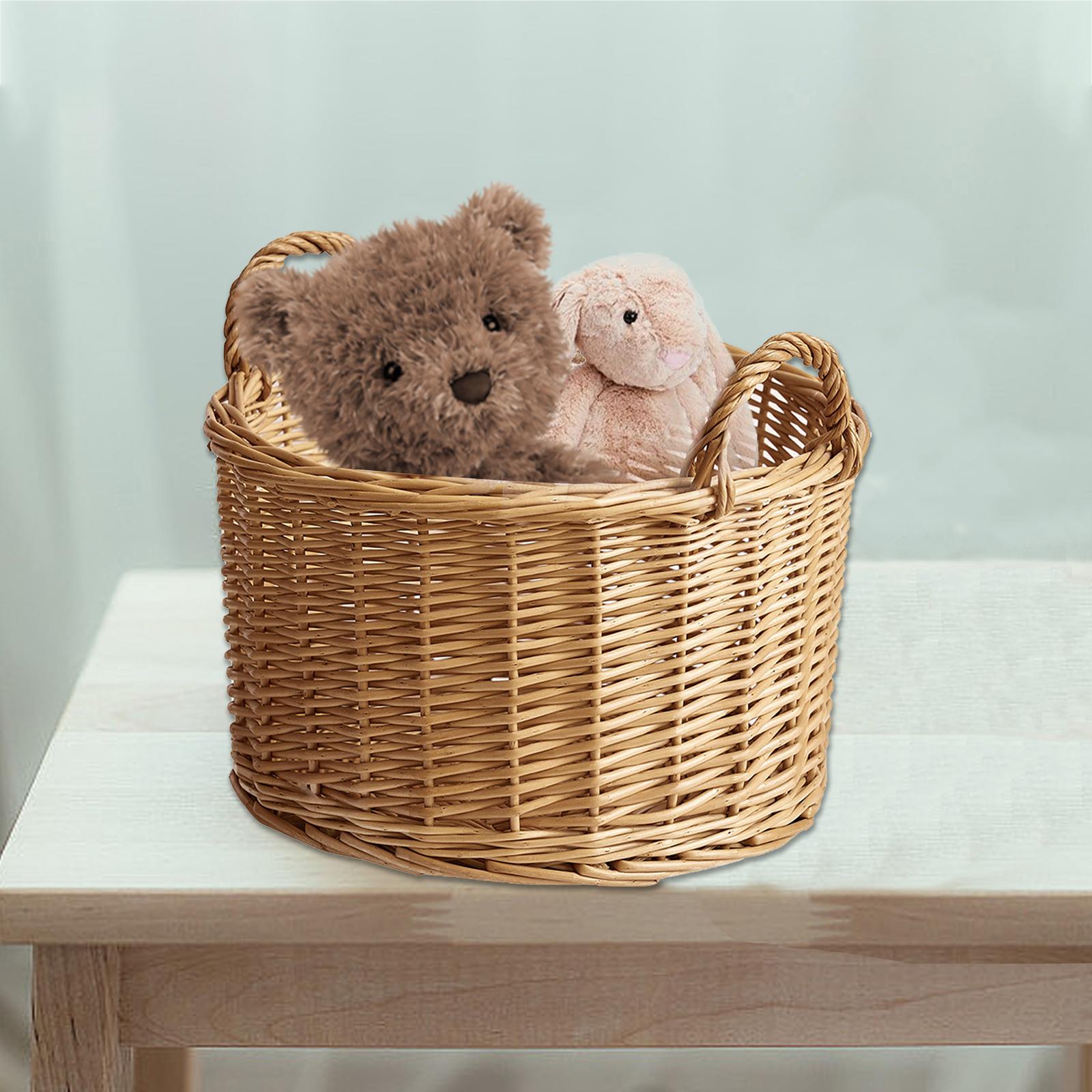 Baby Nursery Storage - Laundry Hamper Storage Basket, Portable Baby