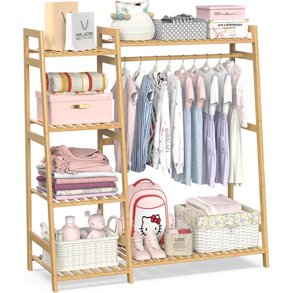 Baby Nursery Shelves - US Shipping Kids Clothing Rack with