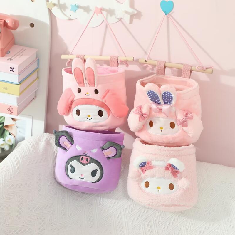 Storage Basket Fabric - Kawaii Hello Kitty Wall Hanging Storage