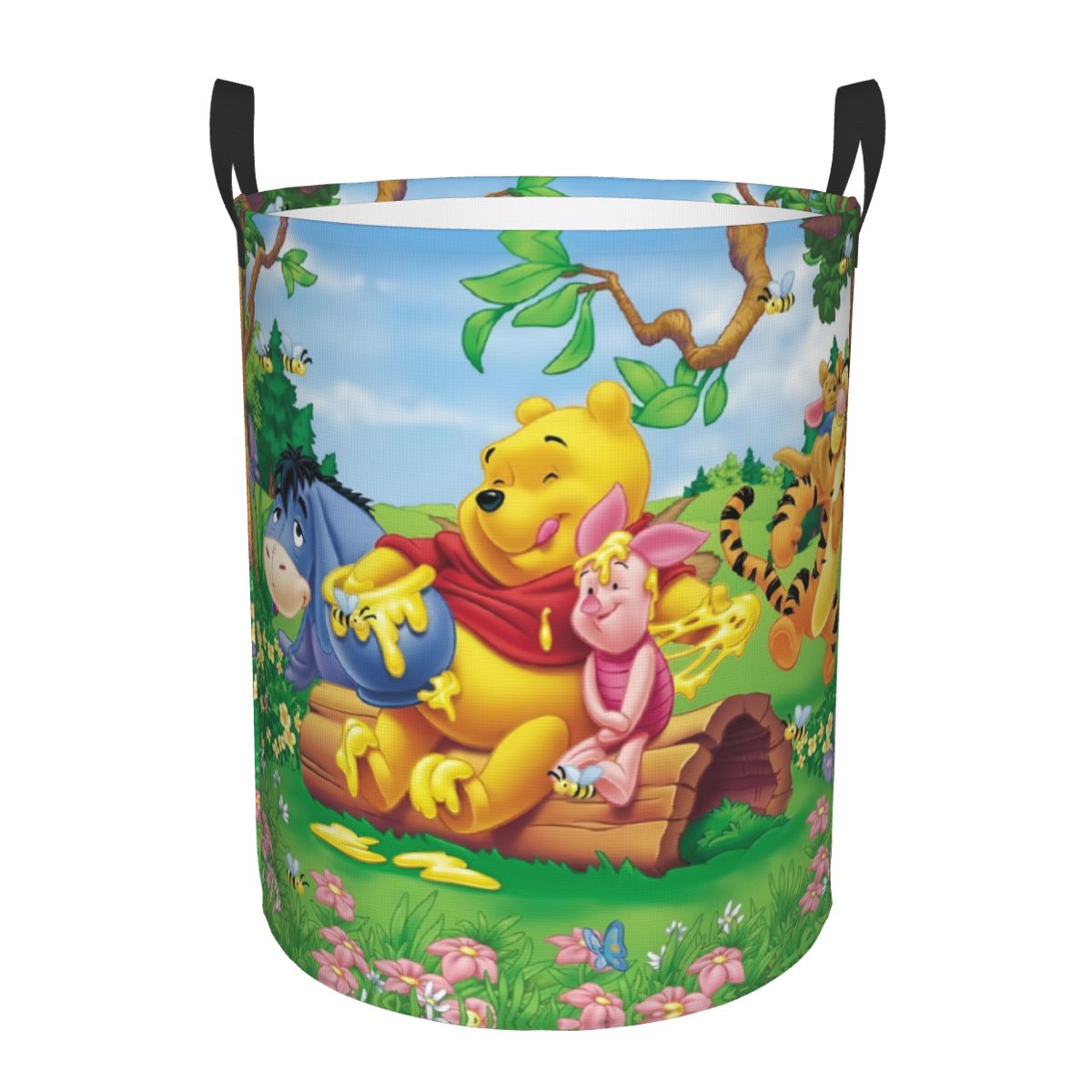 Baby Nursery Winnie The Pooh - Cartoon Winnie The Pooh Laundry Basket