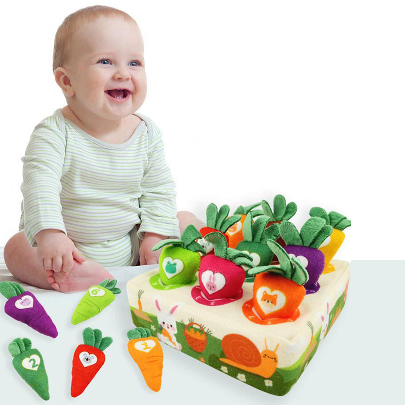 Baby Carrot Harvest Game Monte - огляд і ціна Storage Basket Fabric
