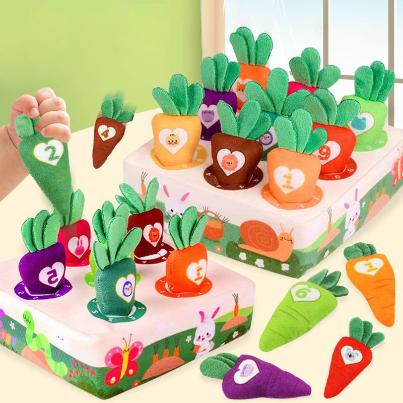 Baby Carrot Harvest Game Monte - огляд і ціна Storage Basket Fabric