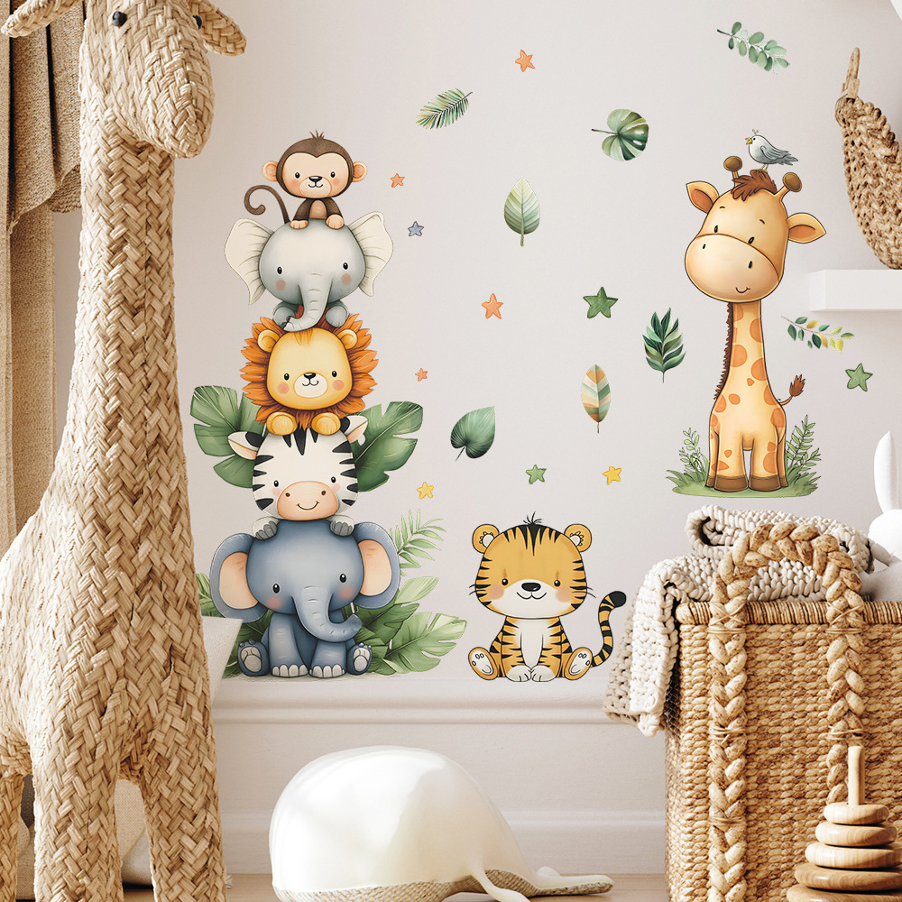 Boho Forest Animals Wall Stick - огляд і ціна Baby Nursery Set Furniture