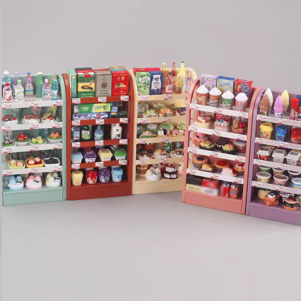 1:12 Miniature Store Display S - огляд і ціна Baby Nursery Shelves