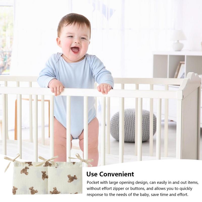 Baby Crib Organizer Cot Caddy  - огляд і ціна Baby Nursery Storage