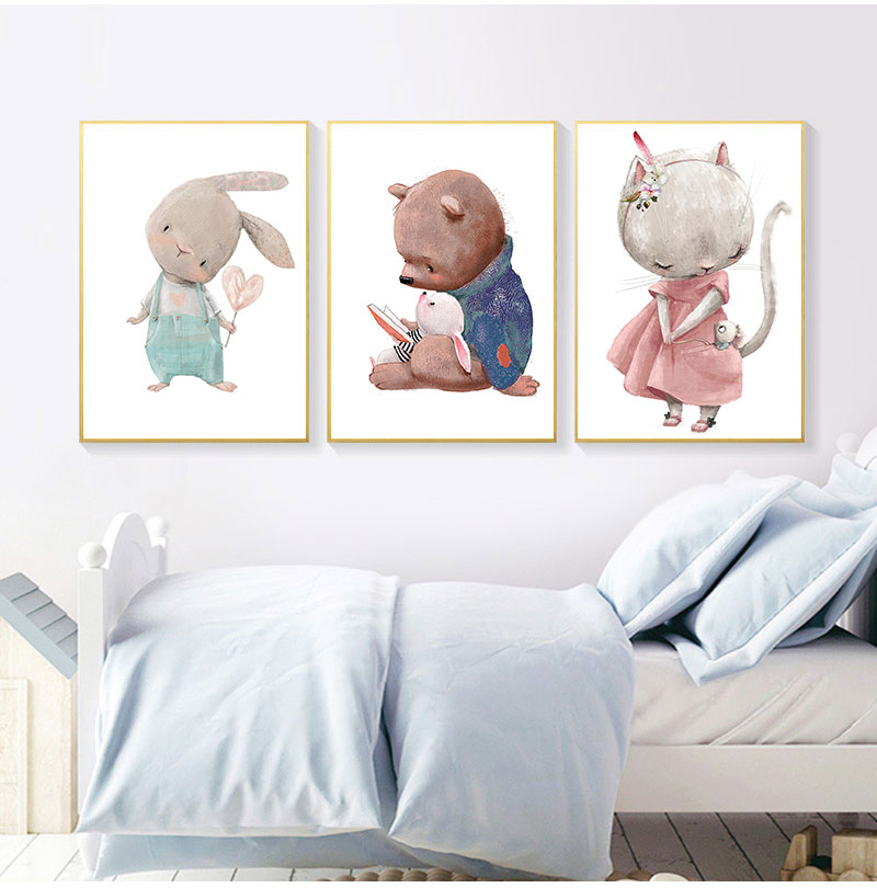 1PC frameless decorative art p - огляд і ціна Baby Nursery Prints