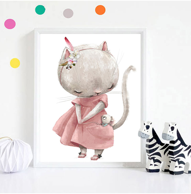1PC frameless decorative art p - огляд і ціна Baby Nursery Prints