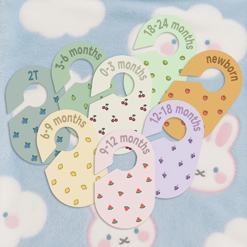 8pcs Baby Closet Dividers Nurs - огляд і ціна Baby Nursery Wardrobe