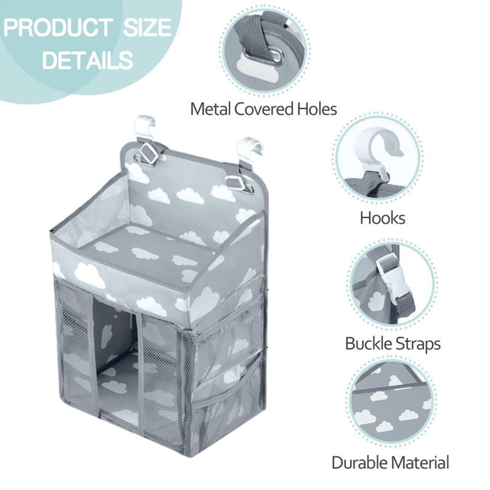 Crib Diaper Organizer Waterpro - огляд і ціна Baby Nursery Storage