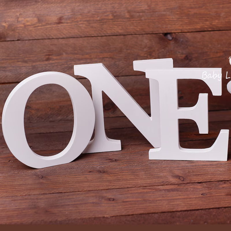 Custom Wooden Letters ONE Stan - огляд і ціна Baby Nursery Shelves