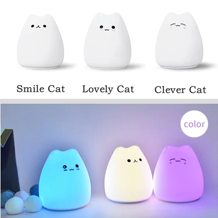 LED Nigh tlight 7 Colors Soft  - огляд і ціна Baby Nursery Colors