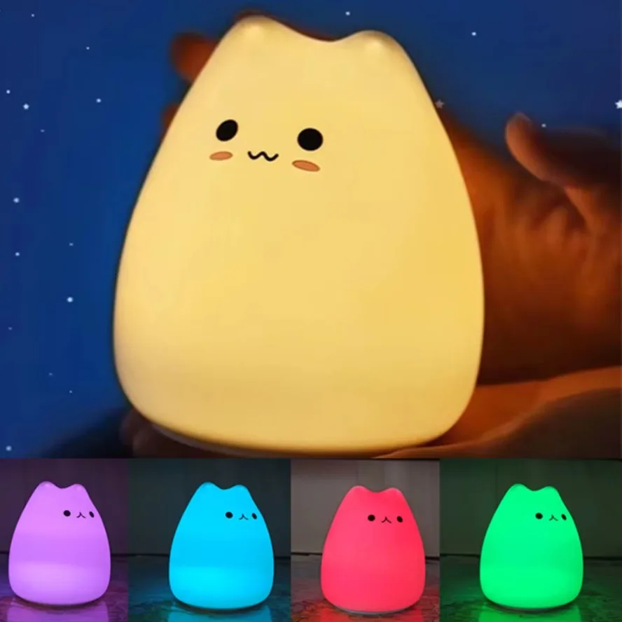 LED Nigh tlight 7 Colors Soft  - огляд і ціна Baby Nursery Colors