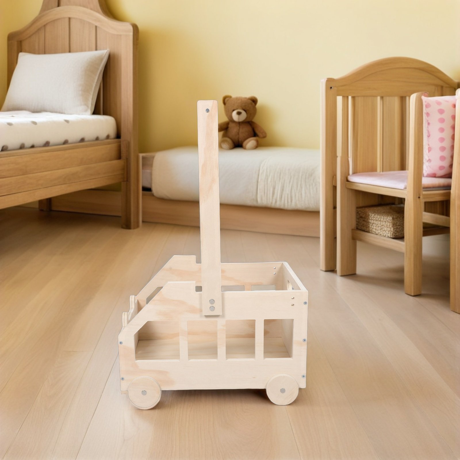 Wooden Baby Shower Crate Close - огляд і ціна Baby Nursery Storage