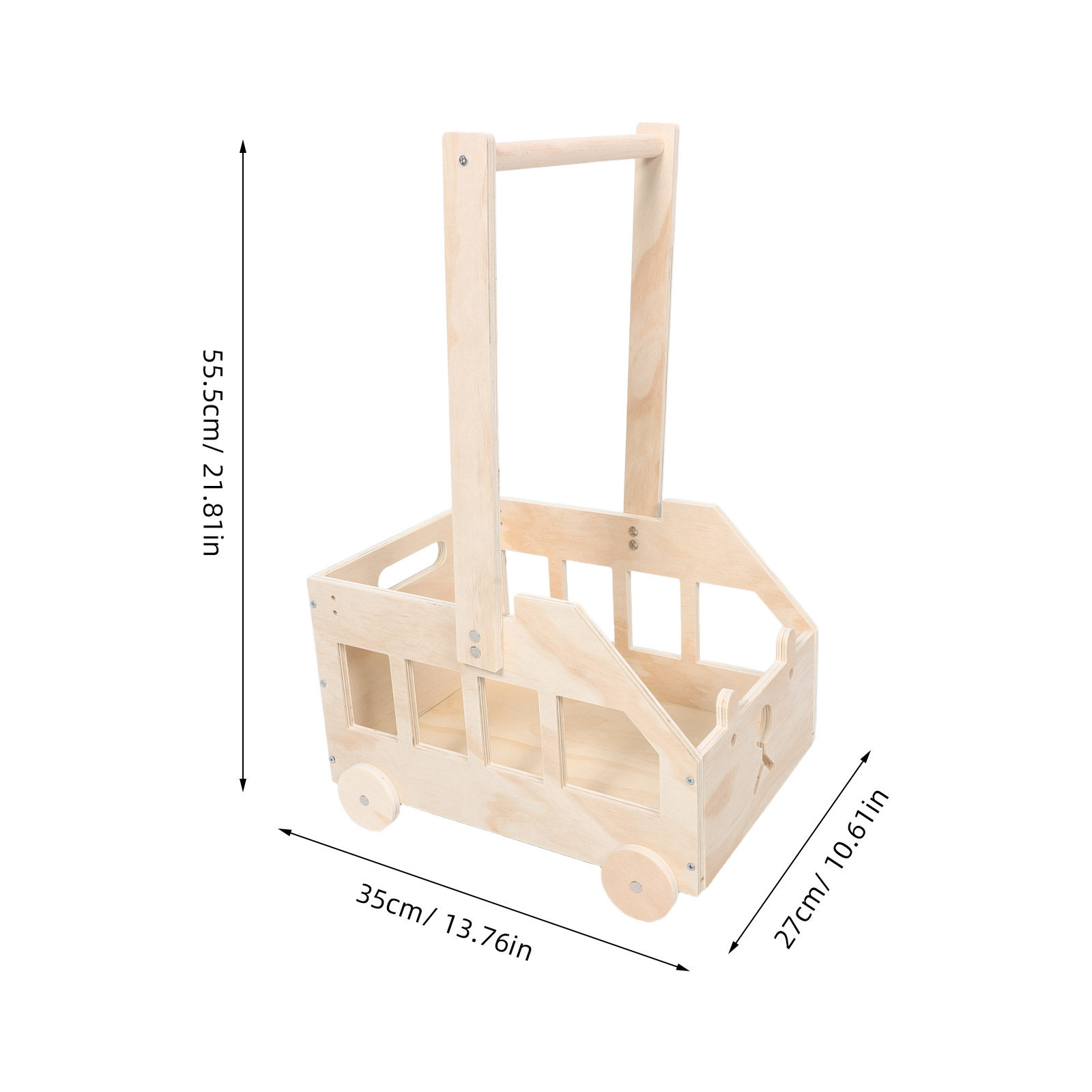 Wooden Baby Shower Crate Close - огляд і ціна Baby Nursery Storage