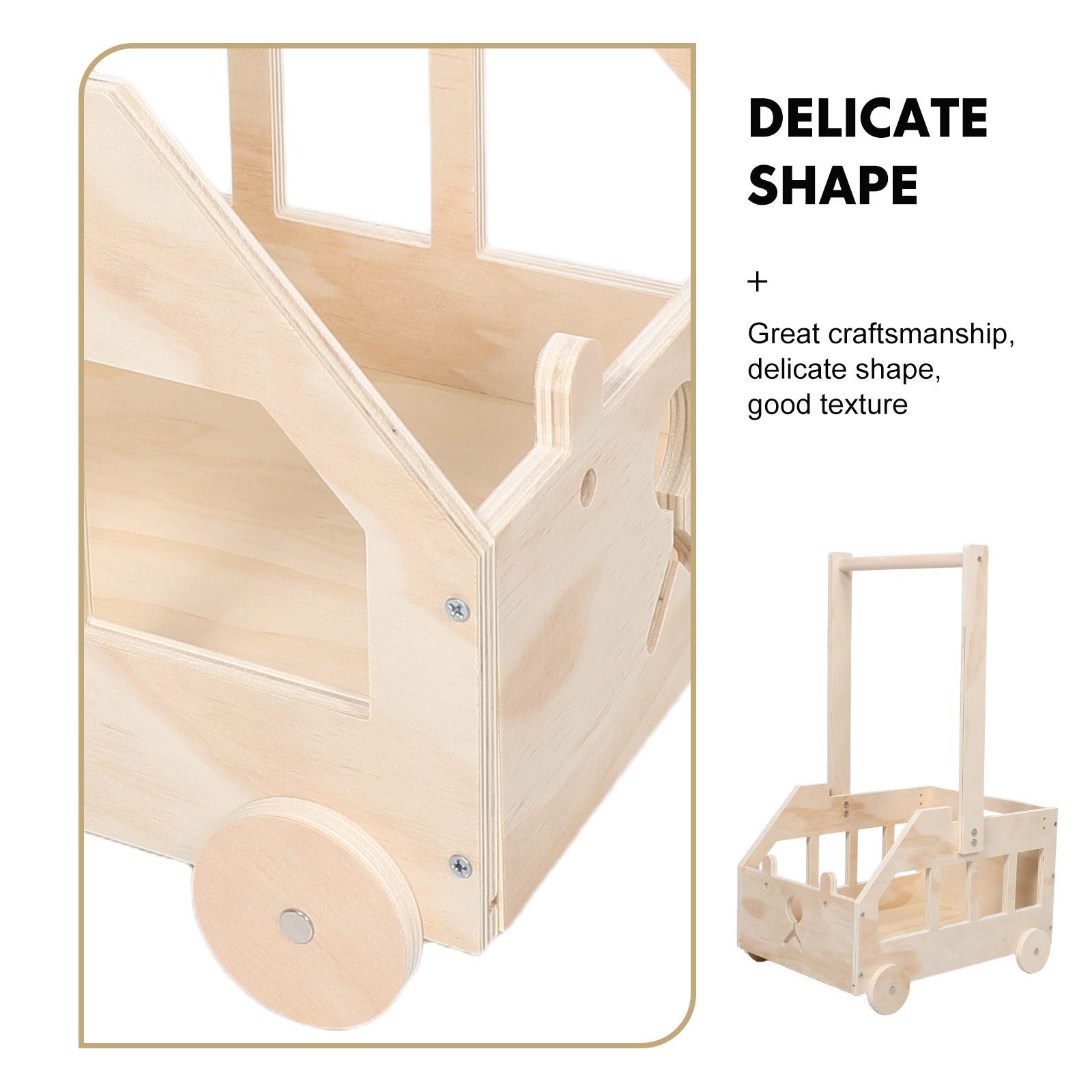 Wooden Baby Shower Crate Close - огляд і ціна Baby Nursery Storage