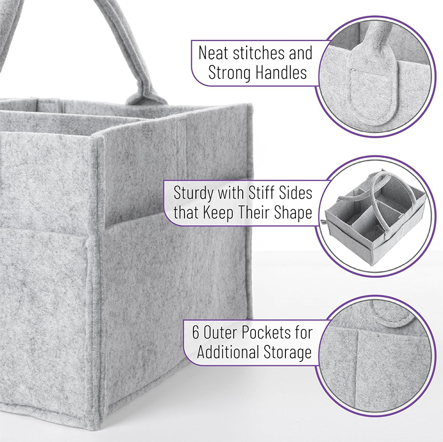 Baby Felt Storage Nursery Orga - огляд і ціна Baby Nursery Organiser