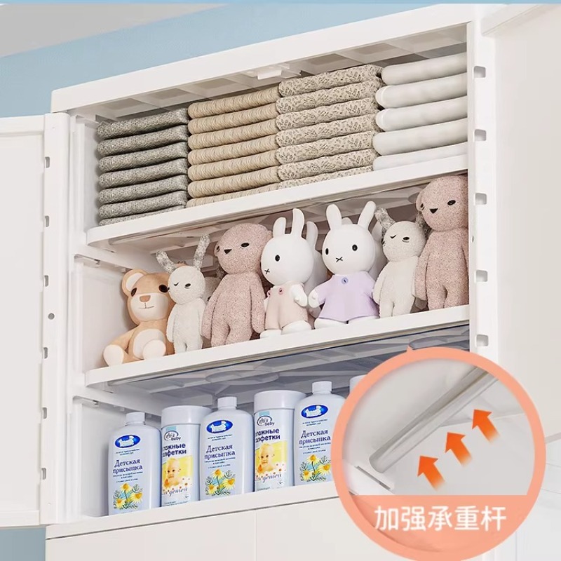Cute Cartoon Kids Wardrobe Clo - огляд і ціна Baby Nursery Storage