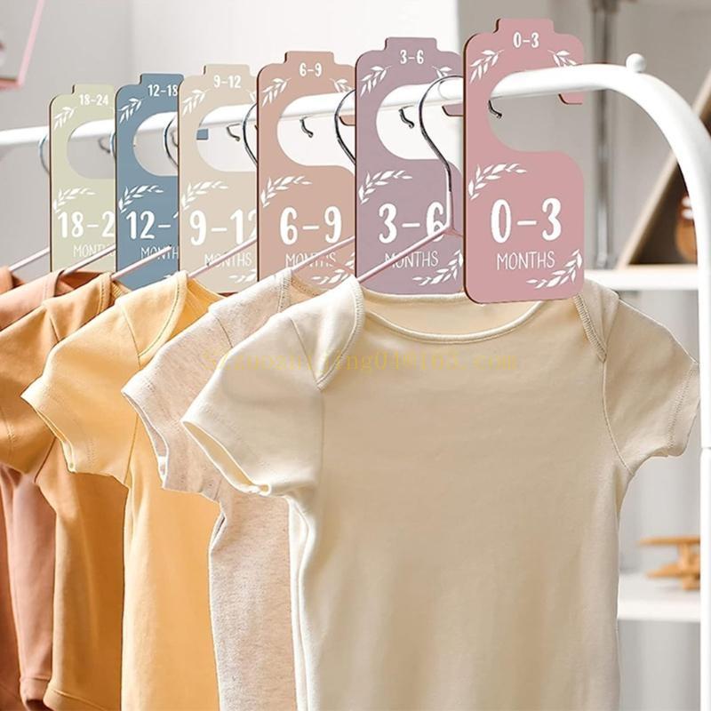 Set of 8 Baby Closet Wooden Di - огляд і ціна Baby Nursery Wardrobe