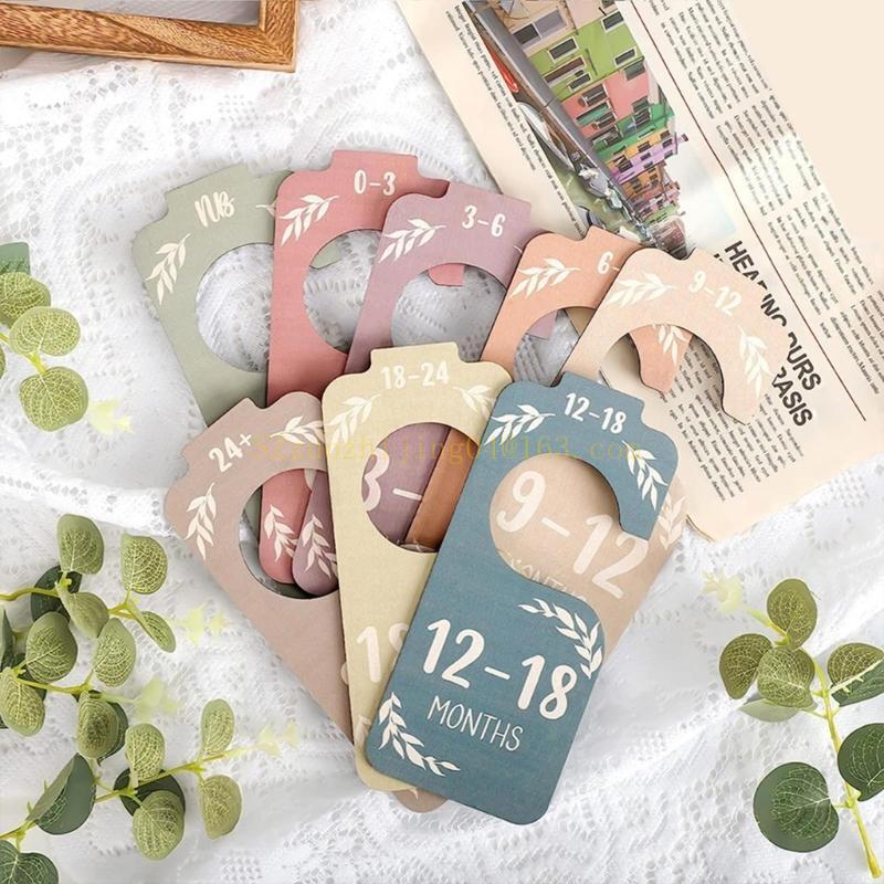 Set of 8 Baby Closet Wooden Di - огляд і ціна Baby Nursery Wardrobe