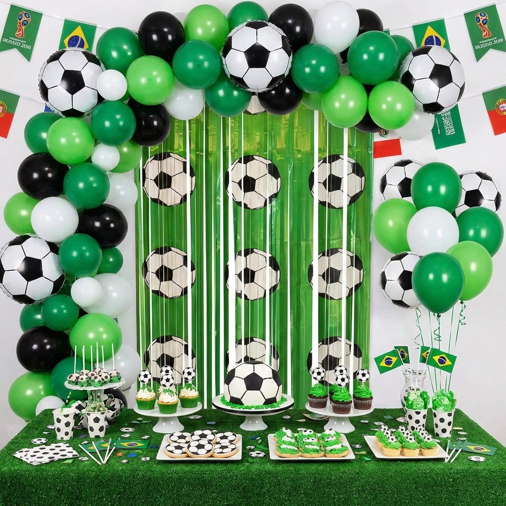 1x2m Green Soccer Backdrop Spo - огляд і ціна Baby Nursery Green