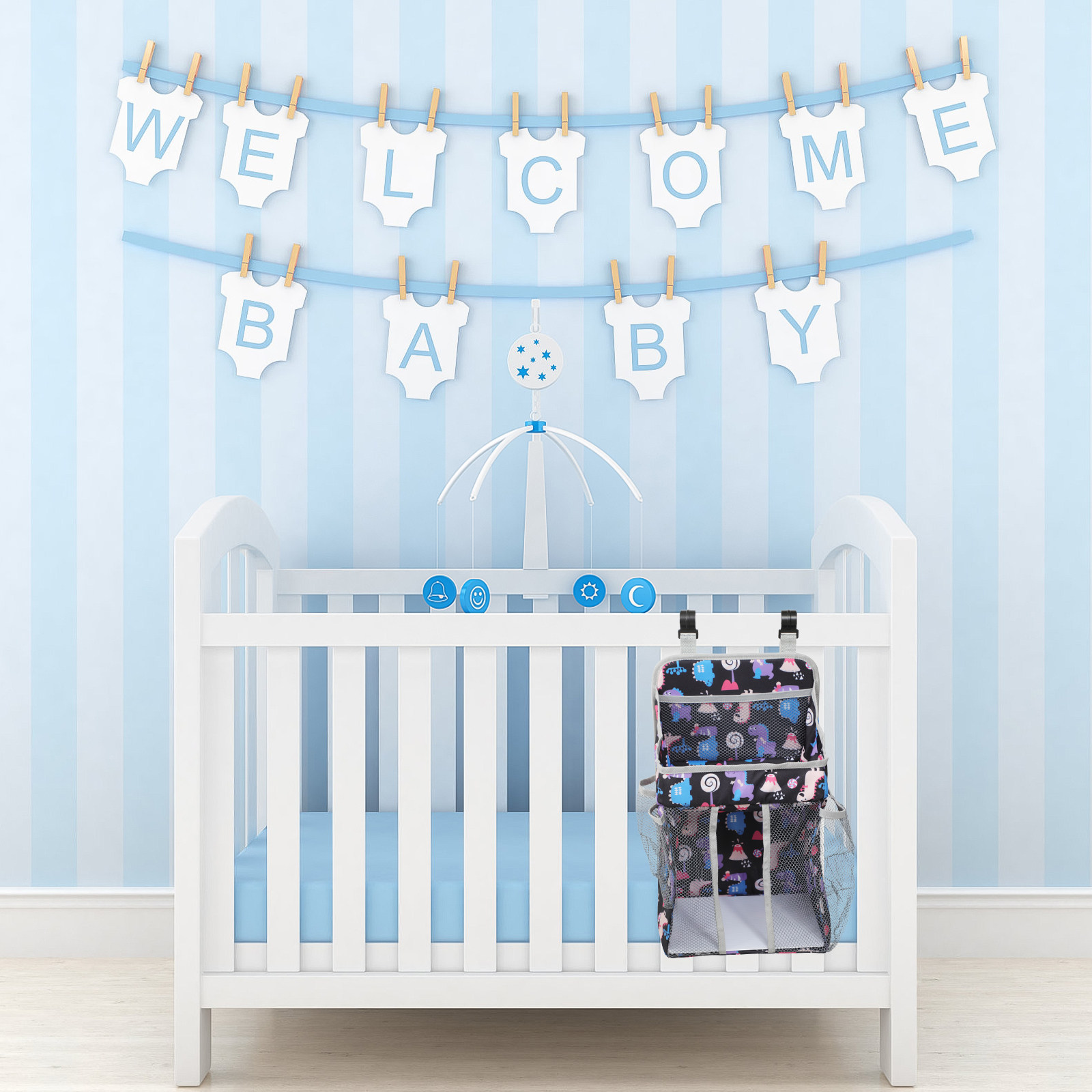 Nappy Bags Nursery Storage Bab - огляд і ціна Baby Nursery Storage