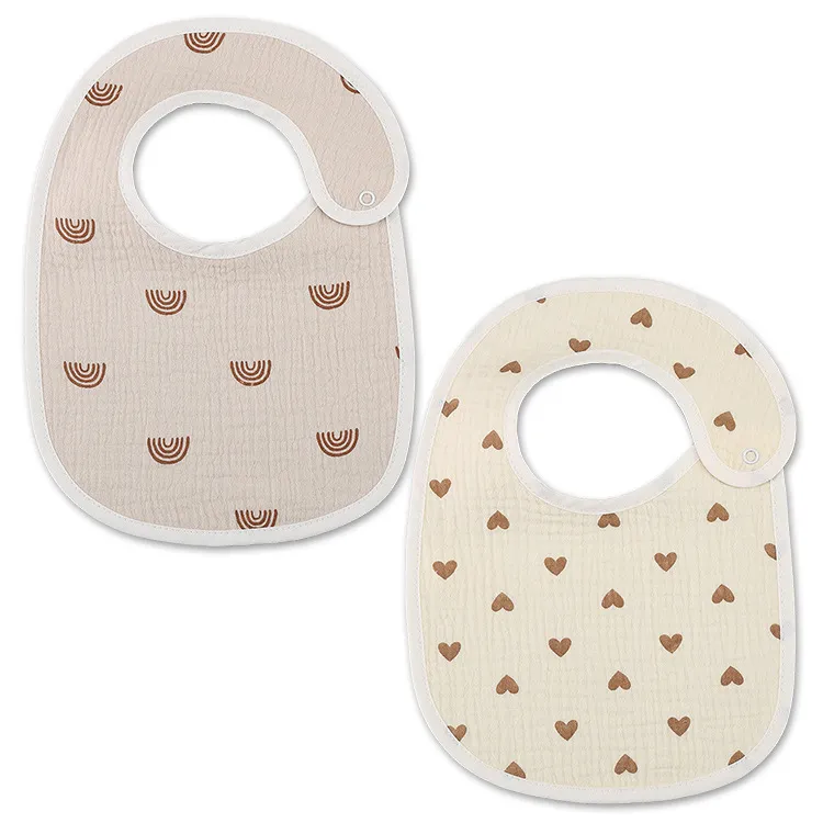 2pcs/set Waterproof Baby Bibs  - огляд і ціна Baby Nursery Set