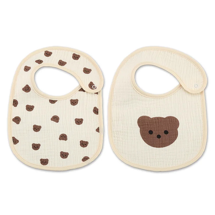 2pcs/set Waterproof Baby Bibs  - огляд і ціна Baby Nursery Set