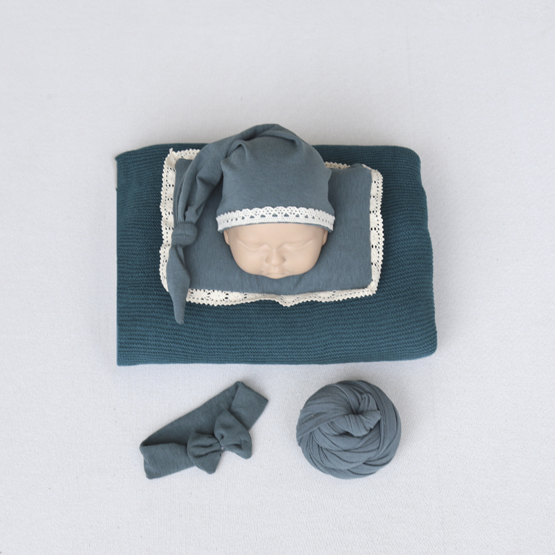 Newborn knitted blanket stretc - огляд і ціна Baby Nursery Set