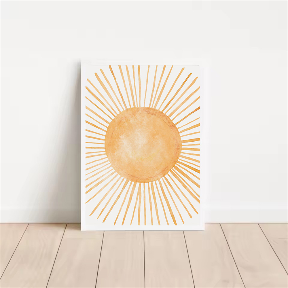 Boho Rainbow Sun Posters Abstr - огляд і ціна Baby Nursery You Are My Sunshine