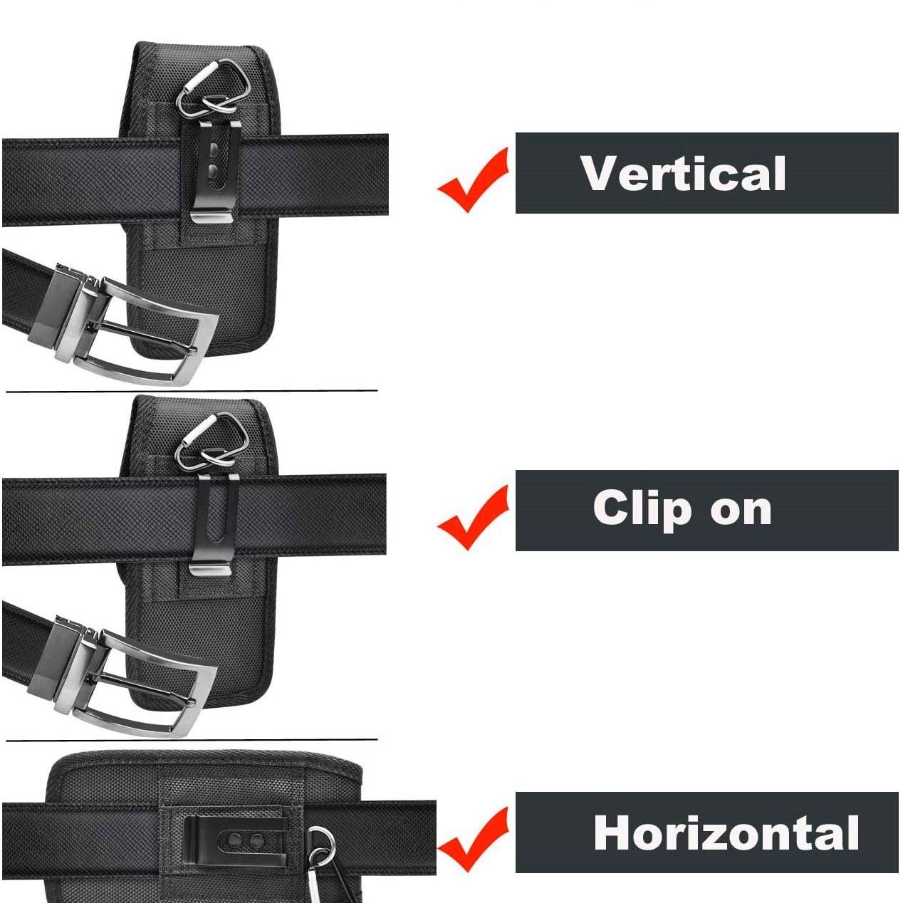 Men Phone Holster Cellphone Lo - огляд і ціна Storage Basket Fabric