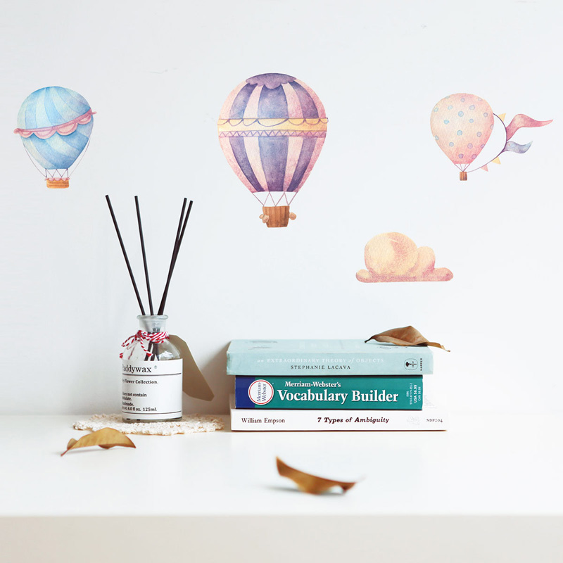 Creative Colorful Hot Air Ball - огляд і ціна Baby Nursery Murals