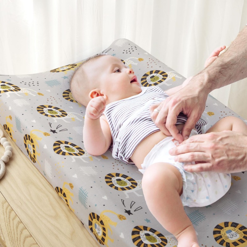 2-Pack Baby Changing Pad Cover - огляд і ціна Baby Nursery Colors