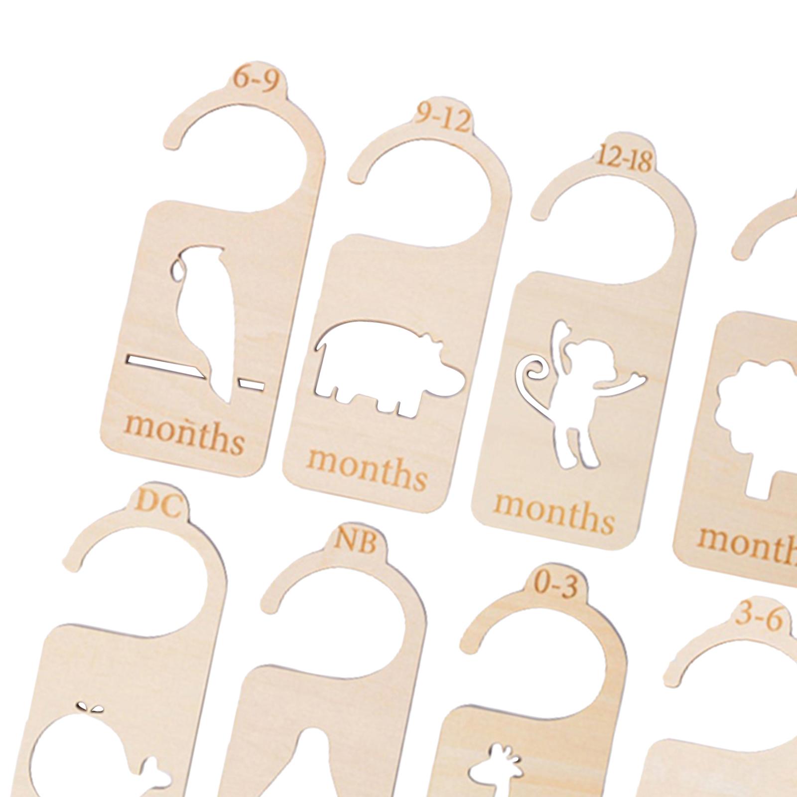 3x 8x Wooden Baby Closet Divid - огляд і ціна Baby Nursery Wardrobe