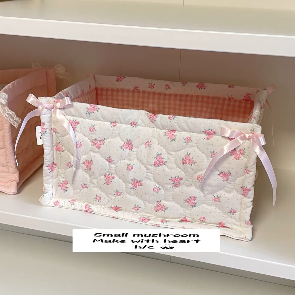 Cute Desktop Storage Basket wi - огляд і ціна Storage Basket Fabric