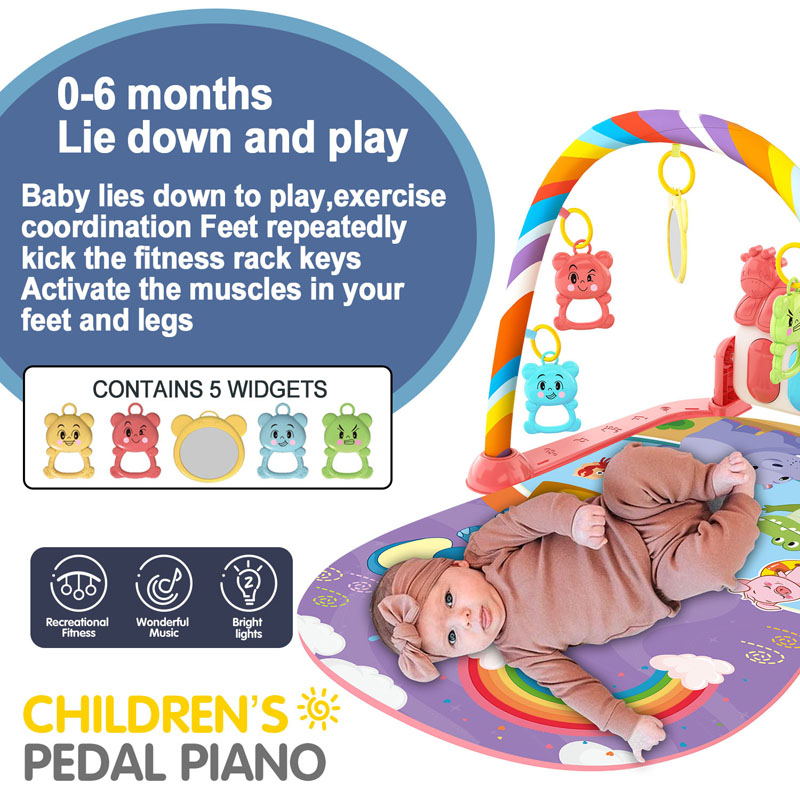 Baby Music Activity Gym Rug Pl - огляд і ціна Baby Nursery Shelves