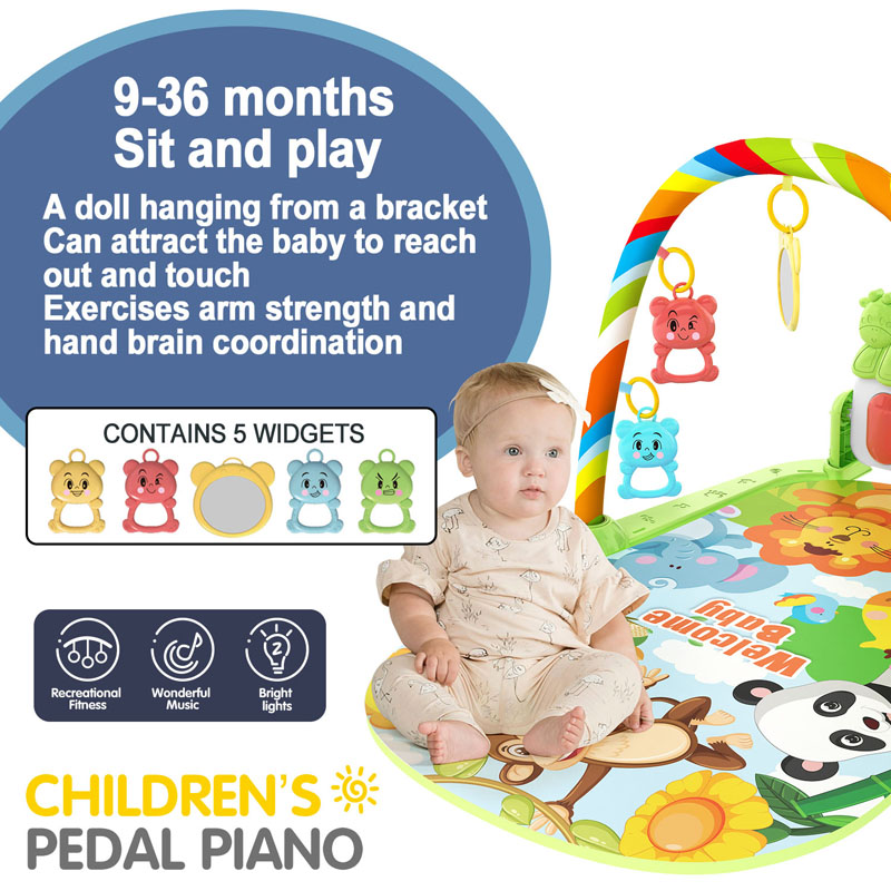 Baby Music Activity Gym Rug Pl - огляд і ціна Baby Nursery Shelves