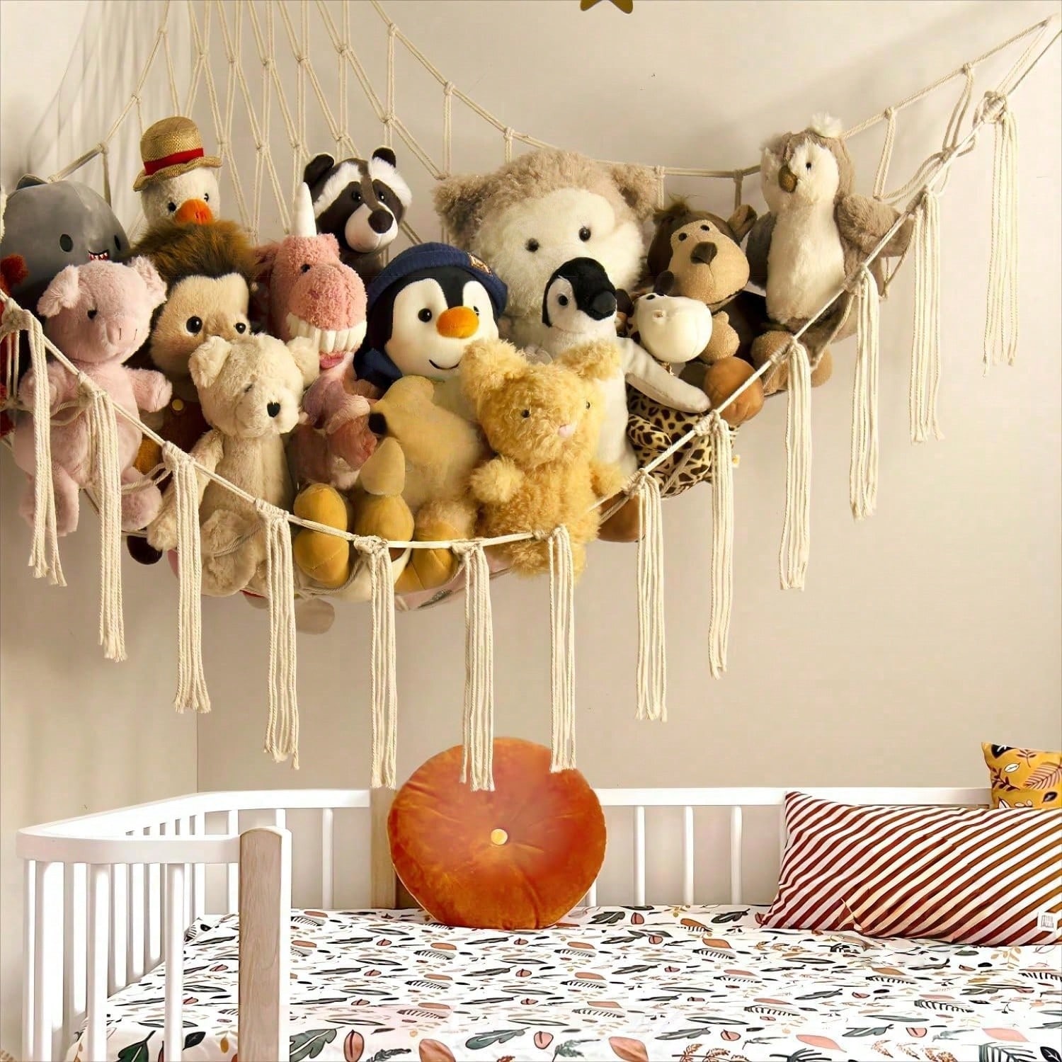 Toy Stuffed Animal Storage Ham - огляд і ціна Baby Nursery Shelves