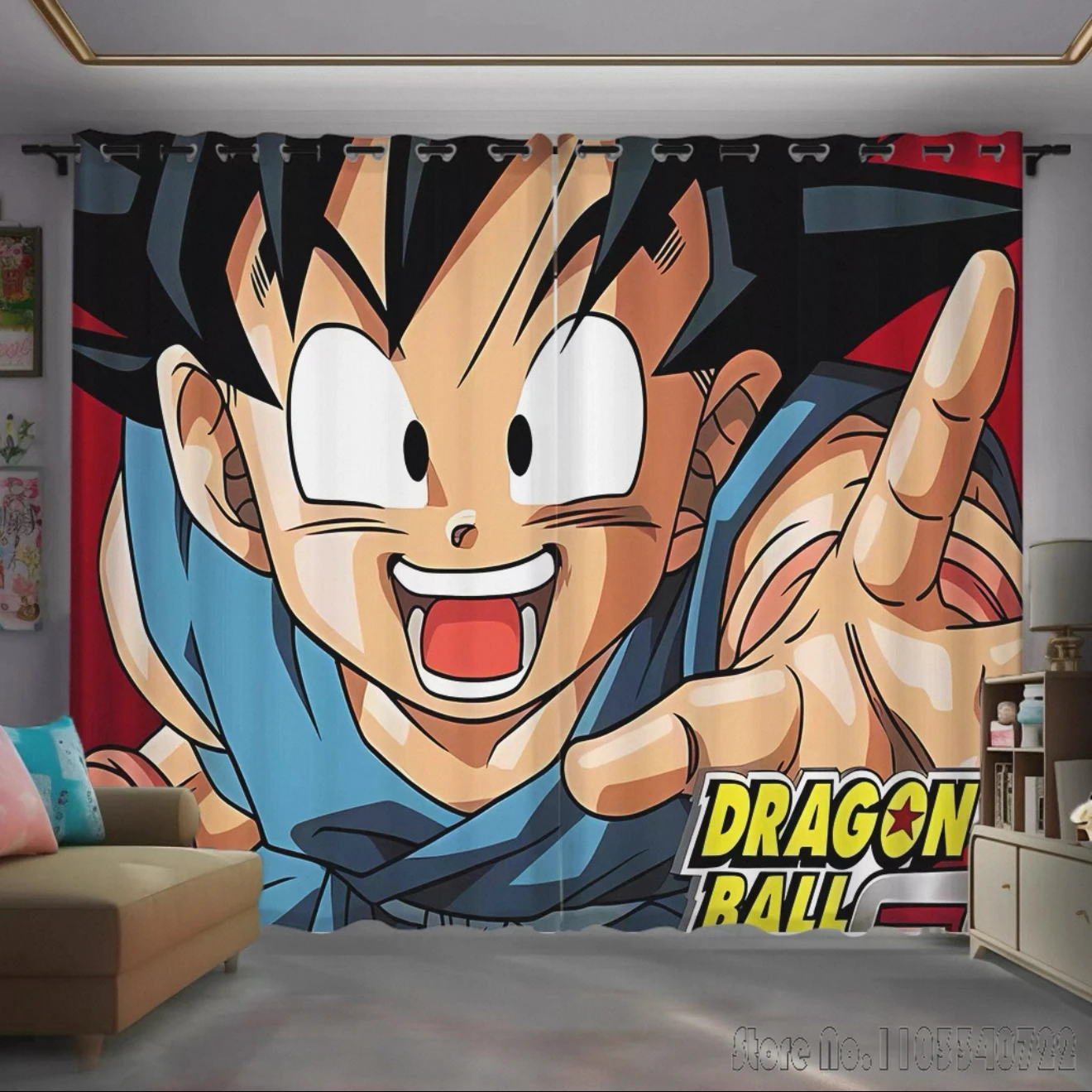 Hot Cool Anime Dragon Ball Wuk - огляд і ціна Baby Nursery Blackout Curtains