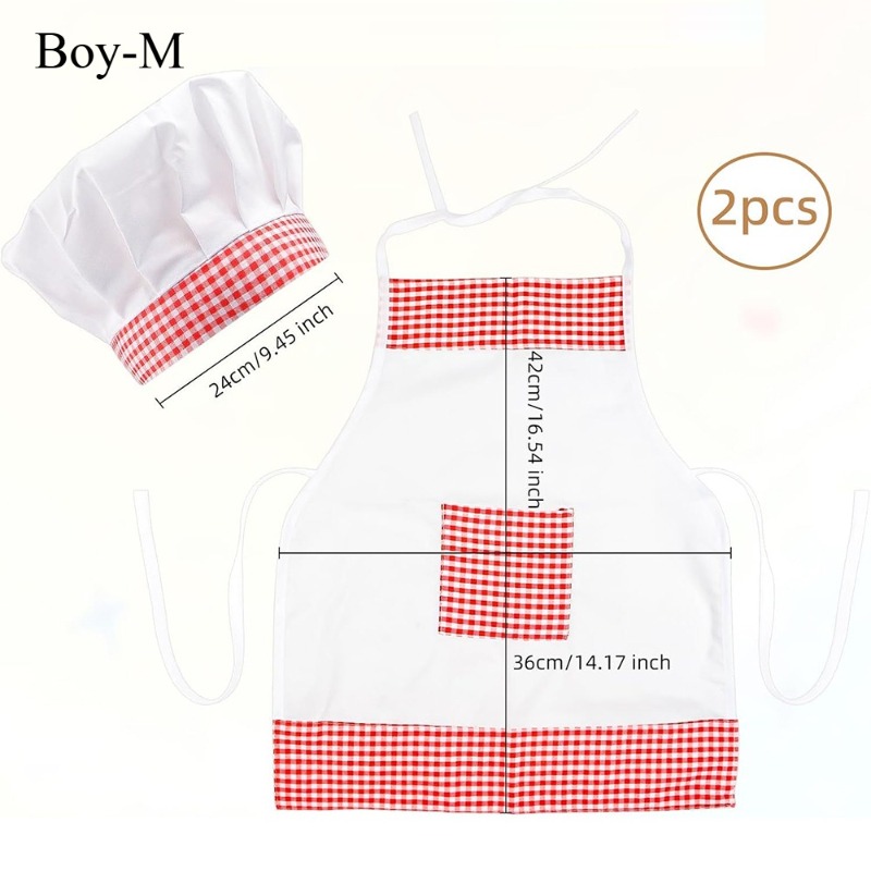 Red Gingham Baby Chef Costumes - огляд і ціна Baby Nursery Set