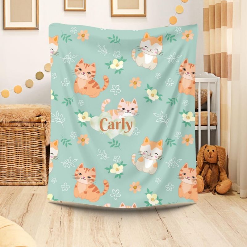 VIKAMA Mint Green Cat Print Fl - огляд і ціна Baby Nursery Green
